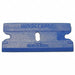 Scraper Blade Blue Plastic PK100