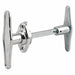 T Latching Handle Granite Silver