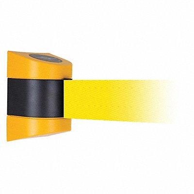 Barrier Post Plastic Post Yellow Finish