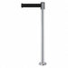 Barrier Post Metal Post Satin Chrome