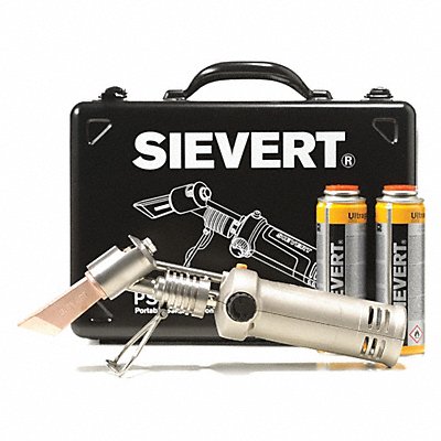 SIEVERT 7pc Butane Chisel Soldering Kit