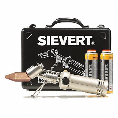 SIEVERT 7pc Butane Chisel Soldering Kit