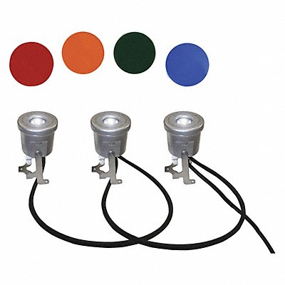 Lighting System 6 Bulbs 19W Cord 50 ft L