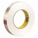 Tape 3/4 in x 60 yd PK48 6.4mil White