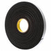 Foam Tape 1 in x 36 yd Black PK9