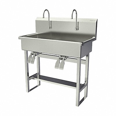Freestanding Wash Stations with Faucets
