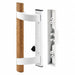 Patio Door Handle Set Dull