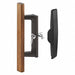 Patio Door Handle Set Dull