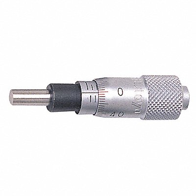 Micrometer Head 0 to 1/4 Range Steel