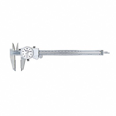 Dial Caliper White 0-8 Caliper Range