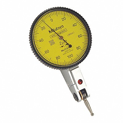 Dial Test Indicator 40mm Dial Yellow