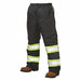 High Visibility Pants Black Unisex