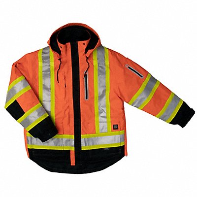 Hi-Vis Parka Flo Orange 2XL Size