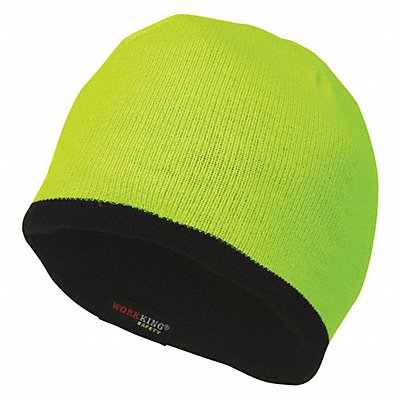 Beanie Cap Hi-Viz Green Universal