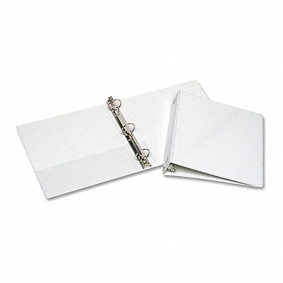 3-Ring Binder 1-1/2 White