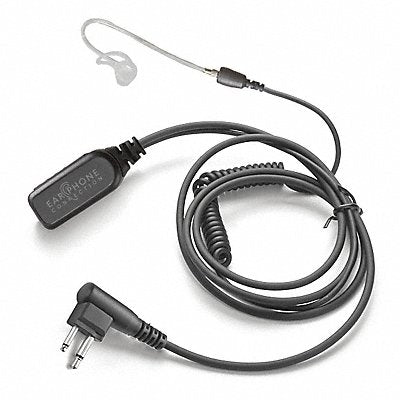 Short Tube Lapel Microphone Black