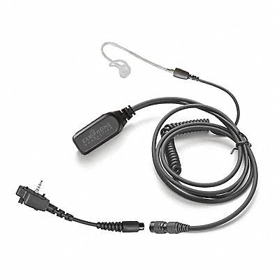 Short Tube Lapel Microphone Black