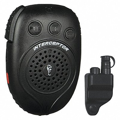 Interceptor Speaker Microphone Black