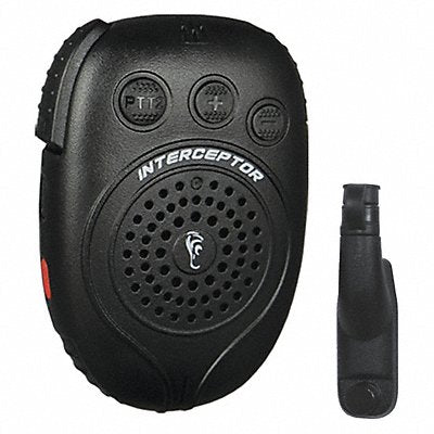 Interceptor Speaker Microphone Black