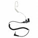 Long Tube Listen Only Earpiece Black