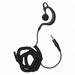 Earhook Listen Only Earpiece Black