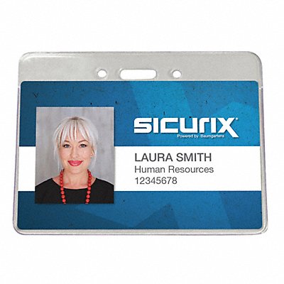 ID Badge Holder Horizontal PK50