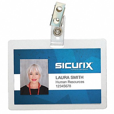 ID Badge Holder Horizontal PK100