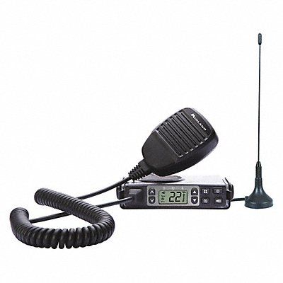 Mobile Two Way Radio 5 Output Watts Blk