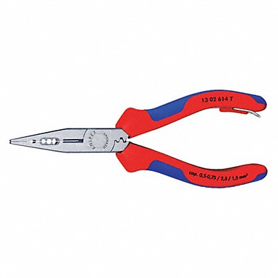 Chain Nose Plier 6-1/4 L Serrated