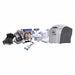 ID Card Printer Gray/White For PC or MAC