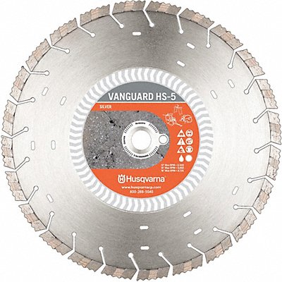 Diamond Saw Blade Blade Dia 14 in.