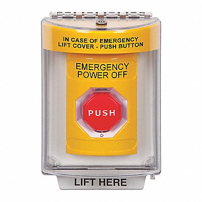 Emergency Power Off Push Button 2-7/8 D