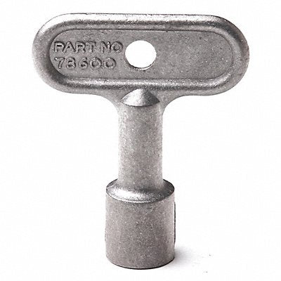 Hydrant Key Aluminum Silver