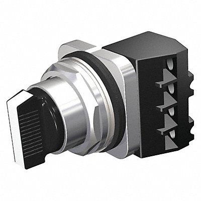 Non-Illuminated Selector Switch Black