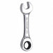 Combo Wrench Steel Metric 0 deg.