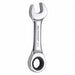 Combo Wrench Steel Metric 0 deg.