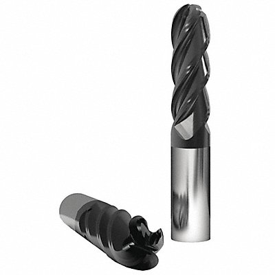 Ball End Mill nACo 0.125 Shank dia.