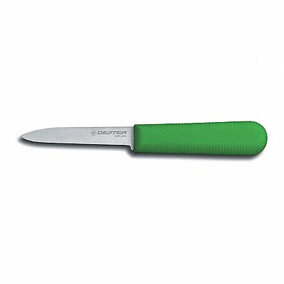 J5895 Paring Knife 3-1/4 L SS Blade Green