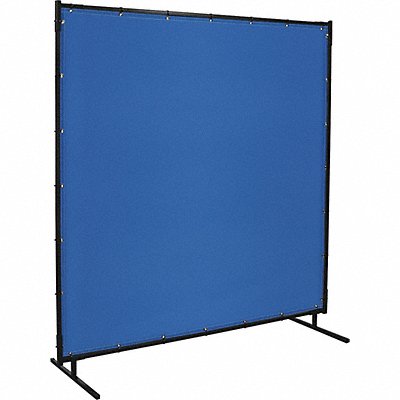 Welding Screen 6 ft H 8 ft W Blue