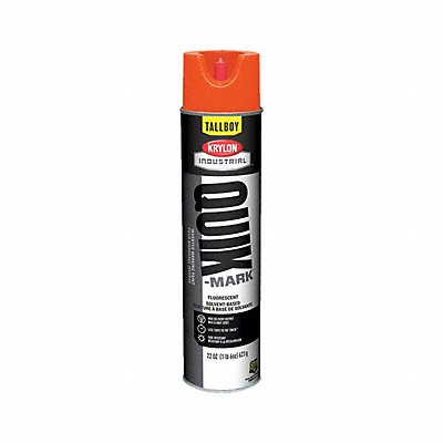 J1444 Marking Paint 25oz Fluorescent RedOrange