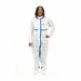 Collared Coverall Elastic White XL PK25