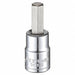 Socket Bit Steel 3/8 in TpSz 8 mm