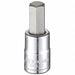 Socket Bit Steel 3/8 in TpSz 10 mm