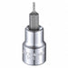 Socket Bit Steel 3/8 in TpSz 1/16 in