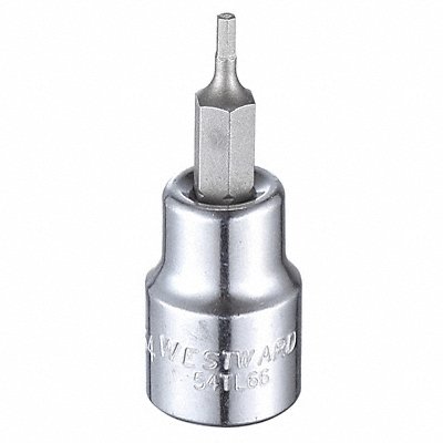 Socket Bit Steel 3/8 in TpSz 5/64 in