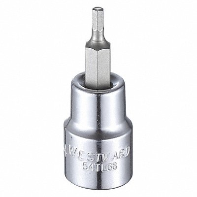 Socket Bit Steel 3/8 in TpSz 7/64 in