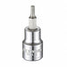 Socket Bit Steel 3/8 in TpSz 3 mm