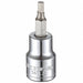 Socket Bit Steel 3/8 in TpSz 3.5 mm