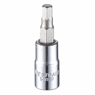 Socket Bit Steel 1/4 in TpSz 3/16 in