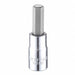 Socket Bit Steel 1/4 in TpSz 1/4 in